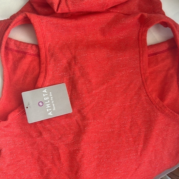 NWT ATHLETA Hoodie Kanga Sleeveless Drawstring Hoodie XXS - Picture 4 of 8